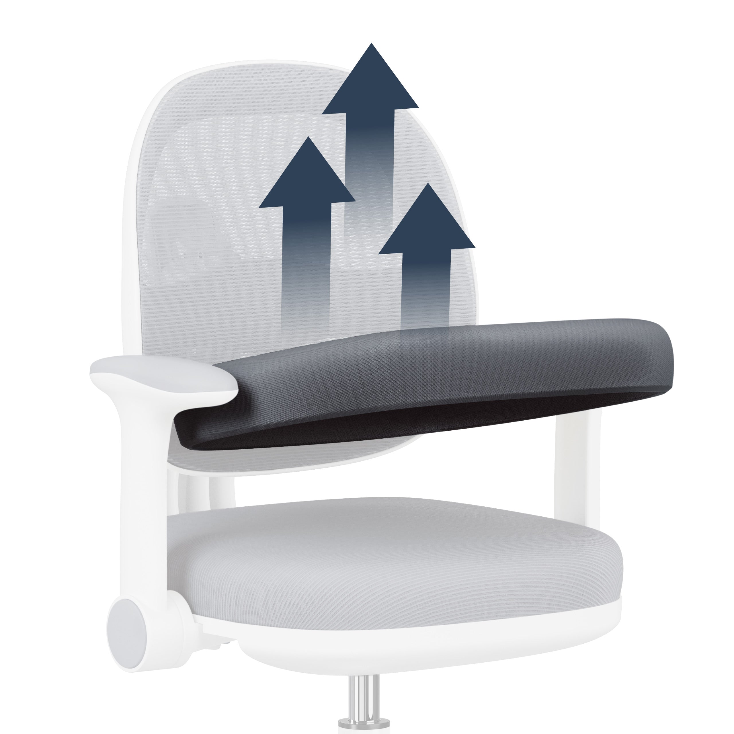 Ergonomická dětská židle k psacímu stolu Mark Adler Junior 3.6 Grey