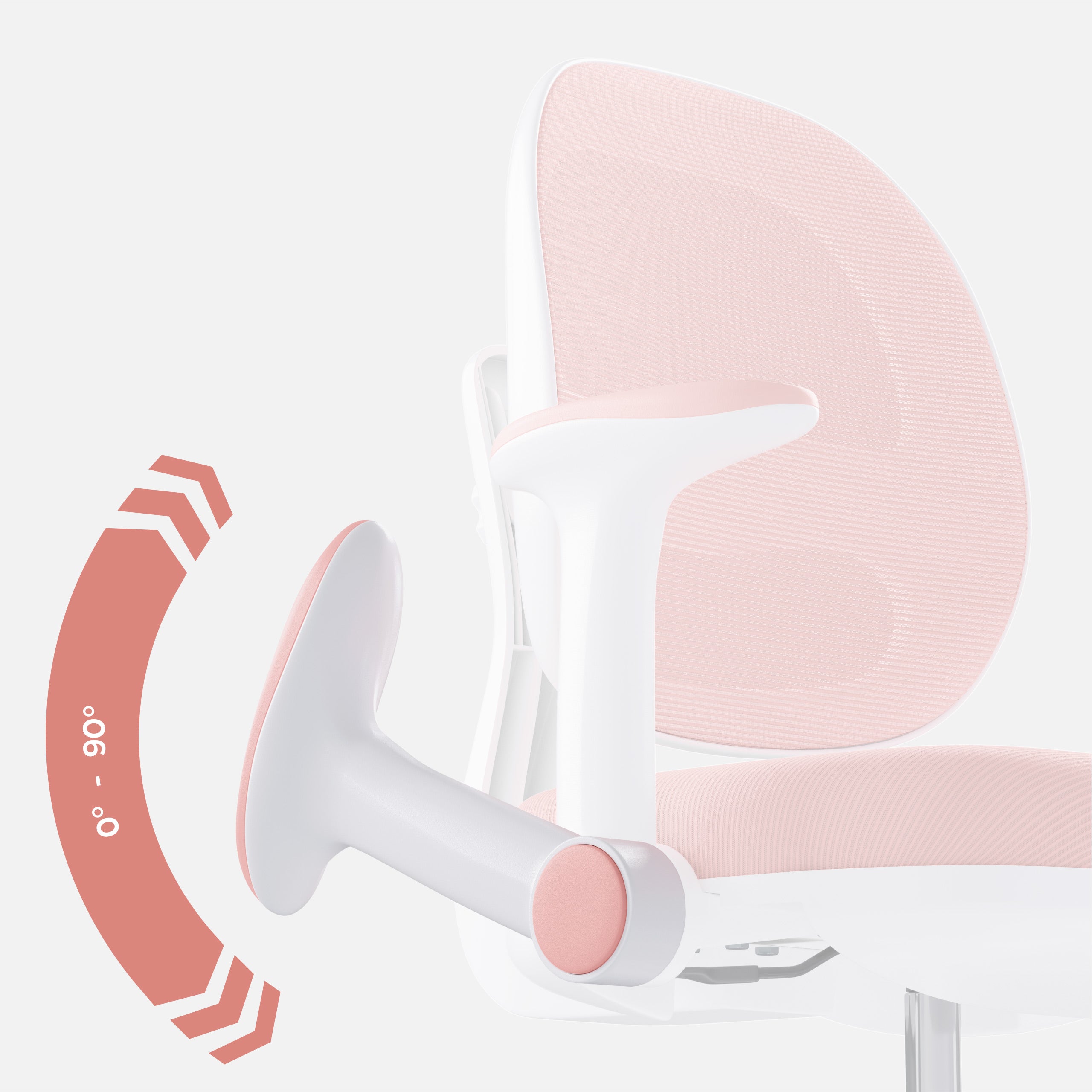 Ergonomická dětská židle k psacímu stolu Mark Adler Junior 3.6 Pink