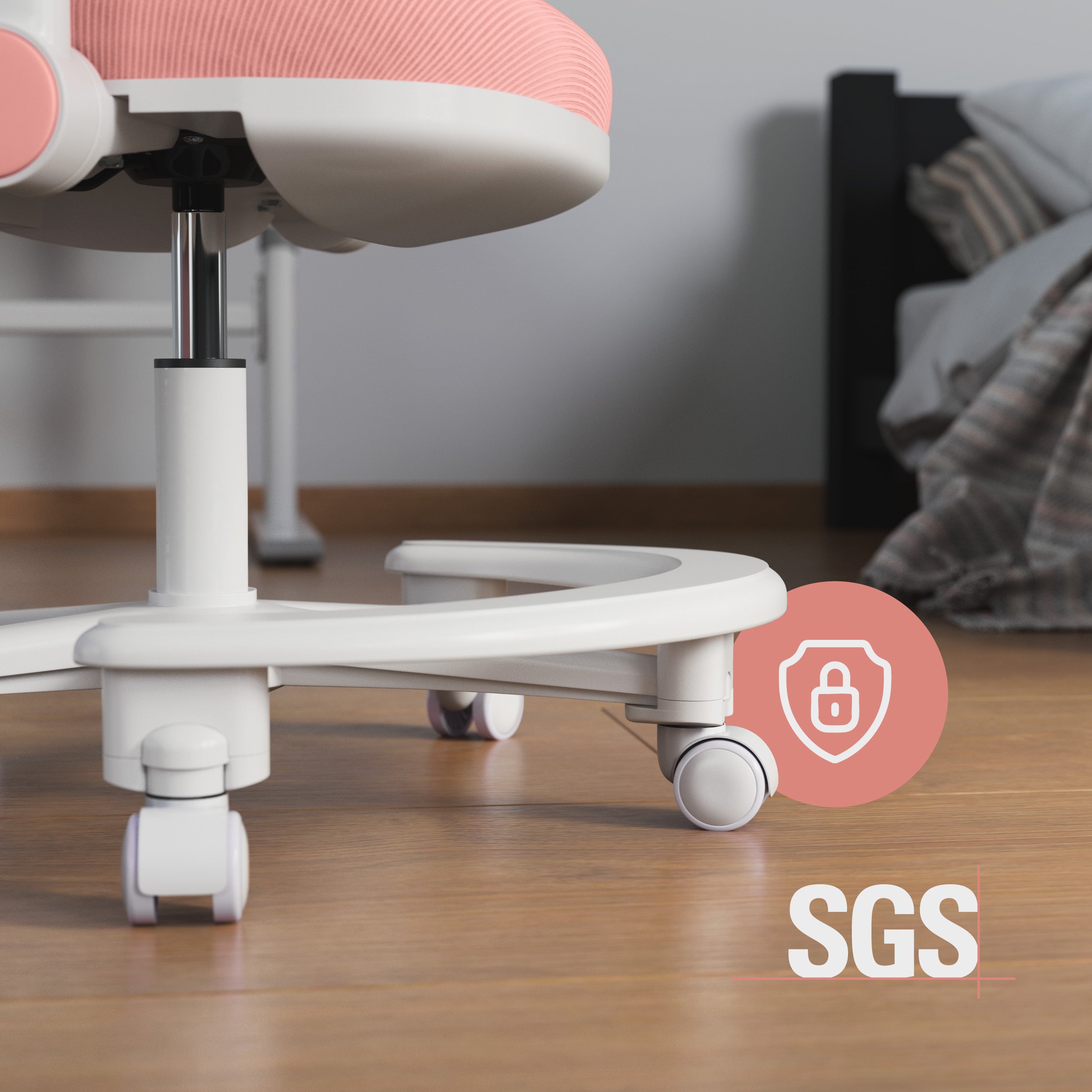 Ergonomická dětská židle k psacímu stolu Mark Adler Junior 3.6 Pink