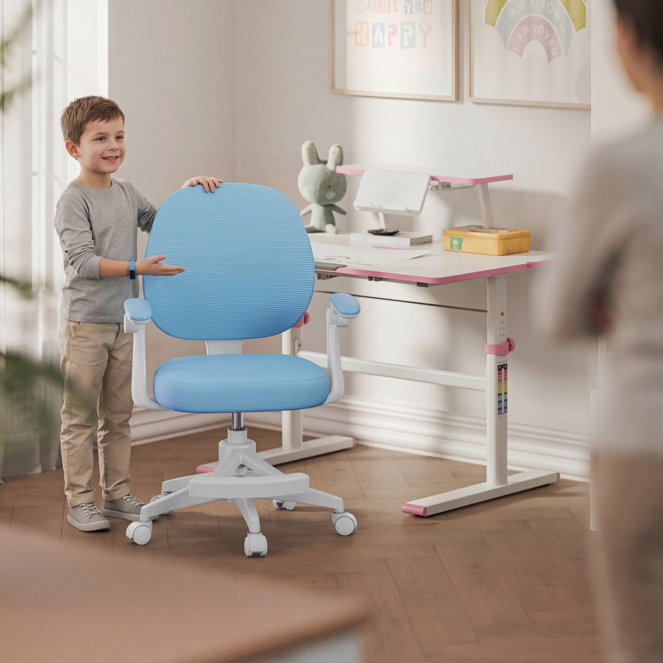 Dětská otočná židle Mark Adler Junior 3.1 Blue