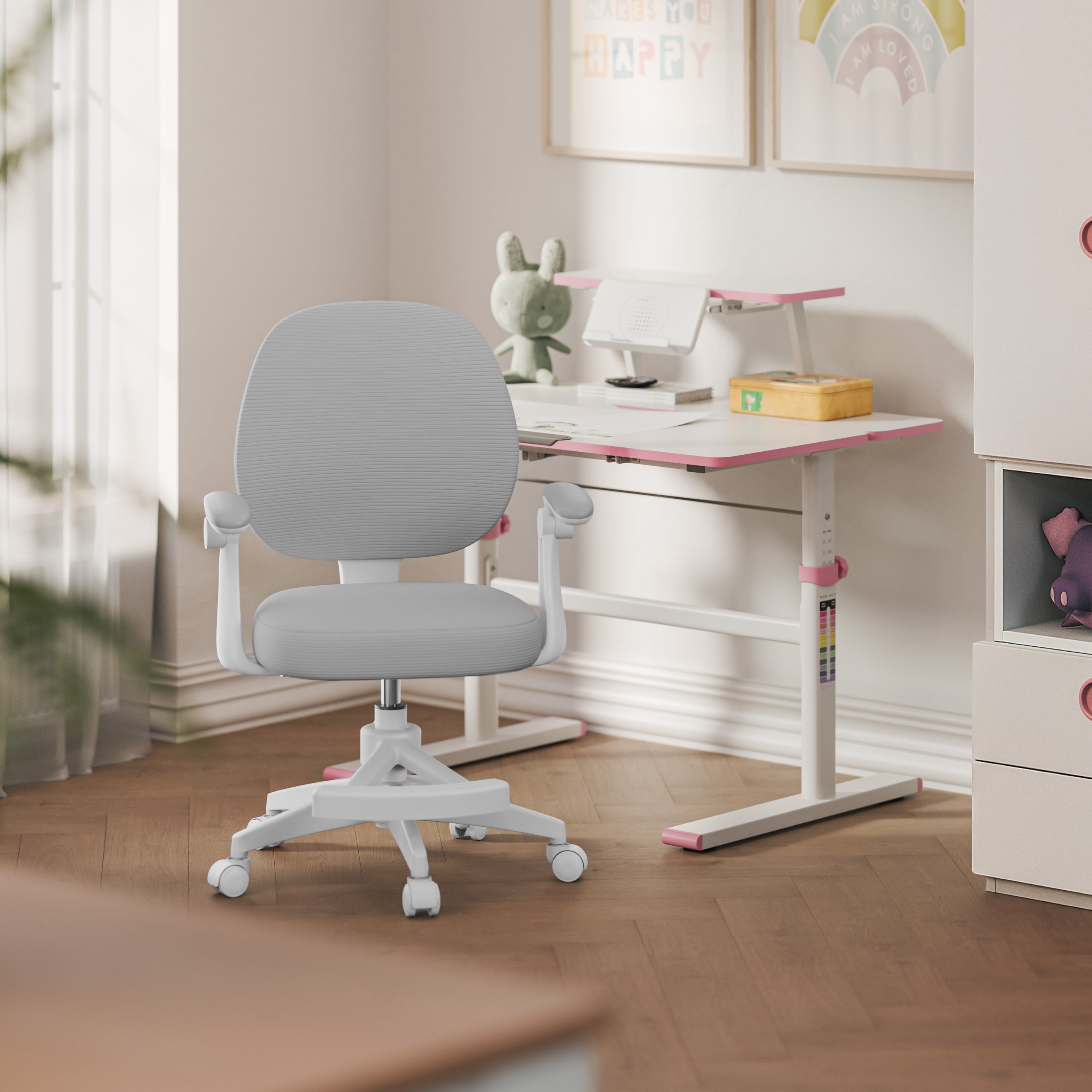 Dětské otočné křeslo Mark Adler Junior 3.1 Grey