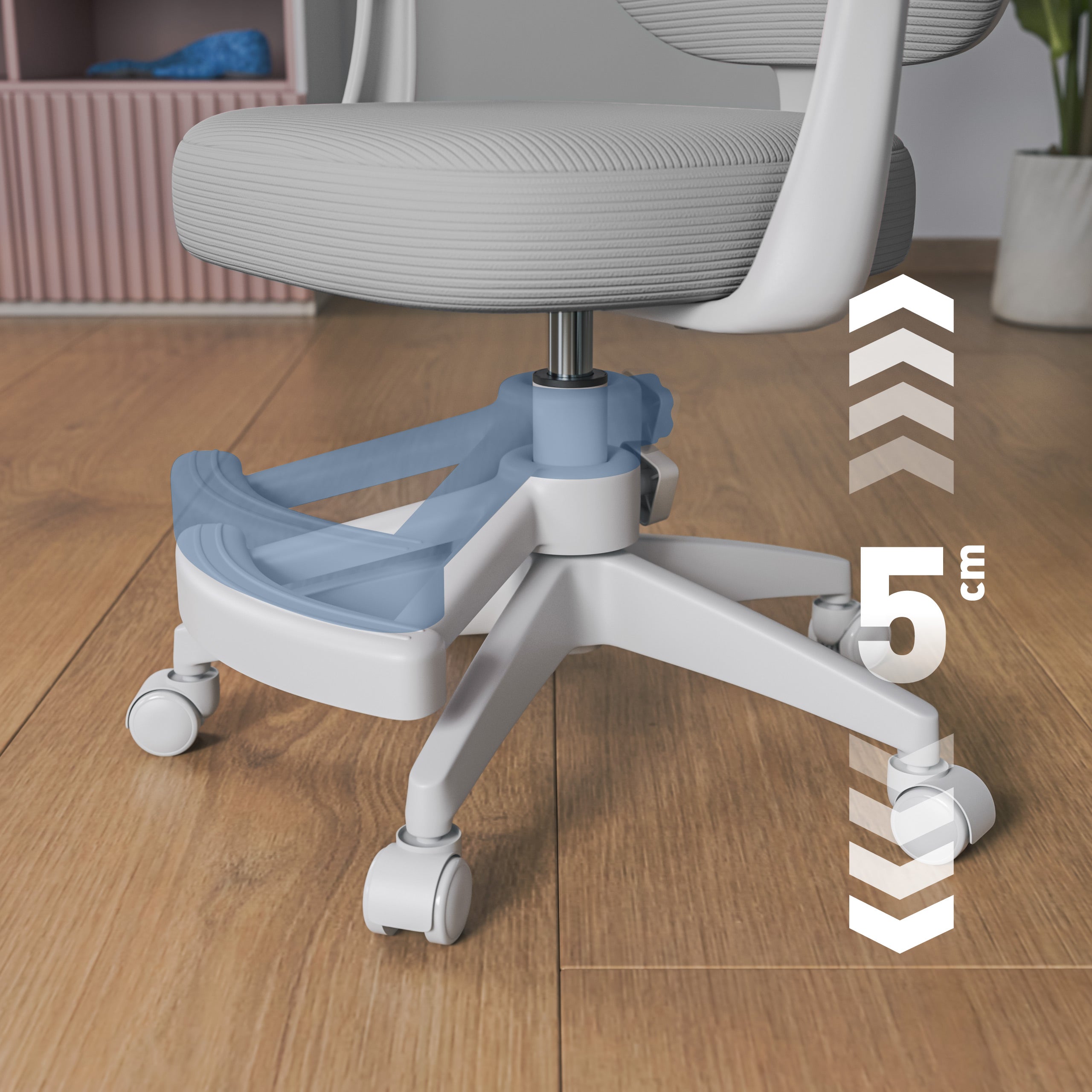Dětské otočné křeslo Mark Adler Junior 3.1 Grey