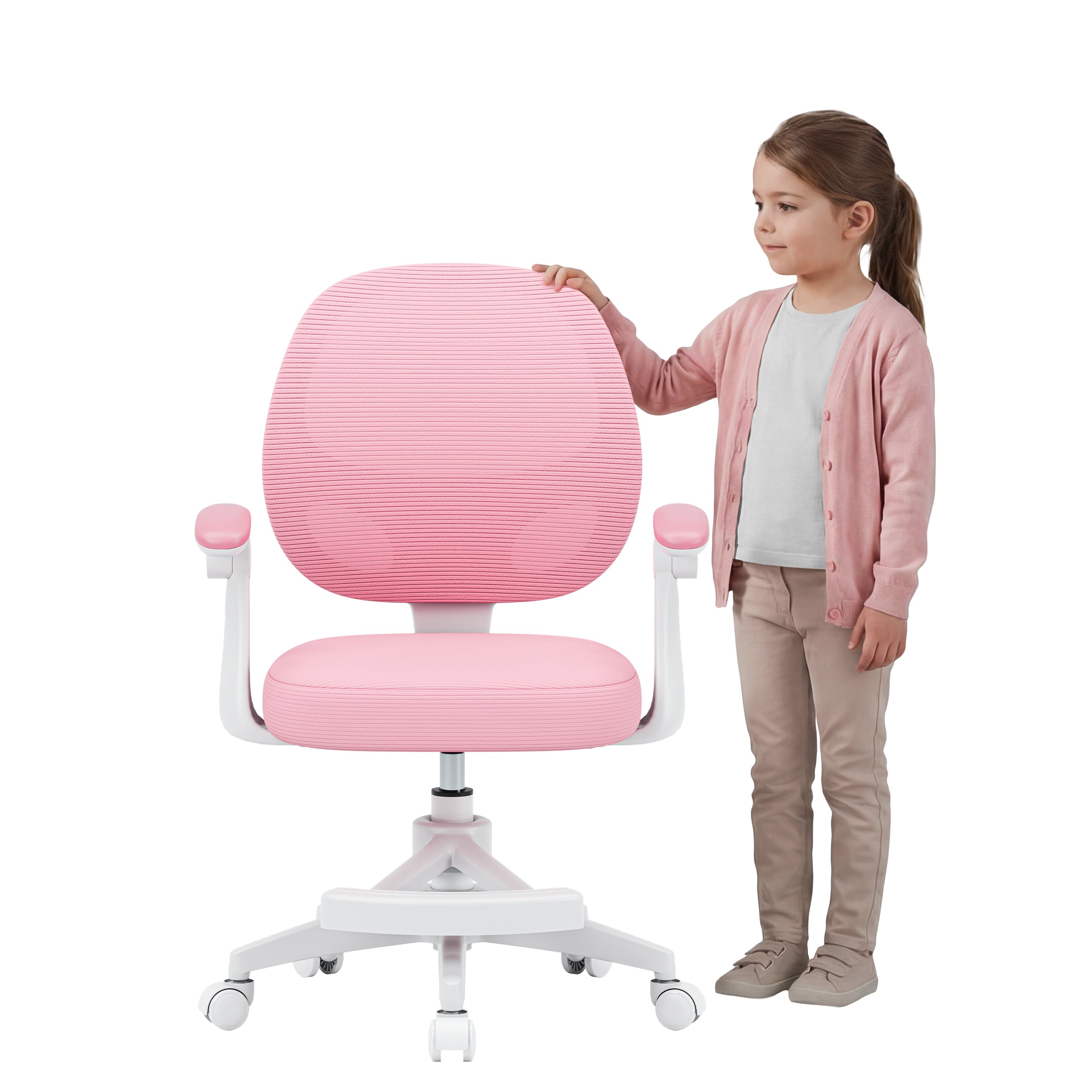 Dětská otočná židle Mark Adler Junior 3.1 Pink