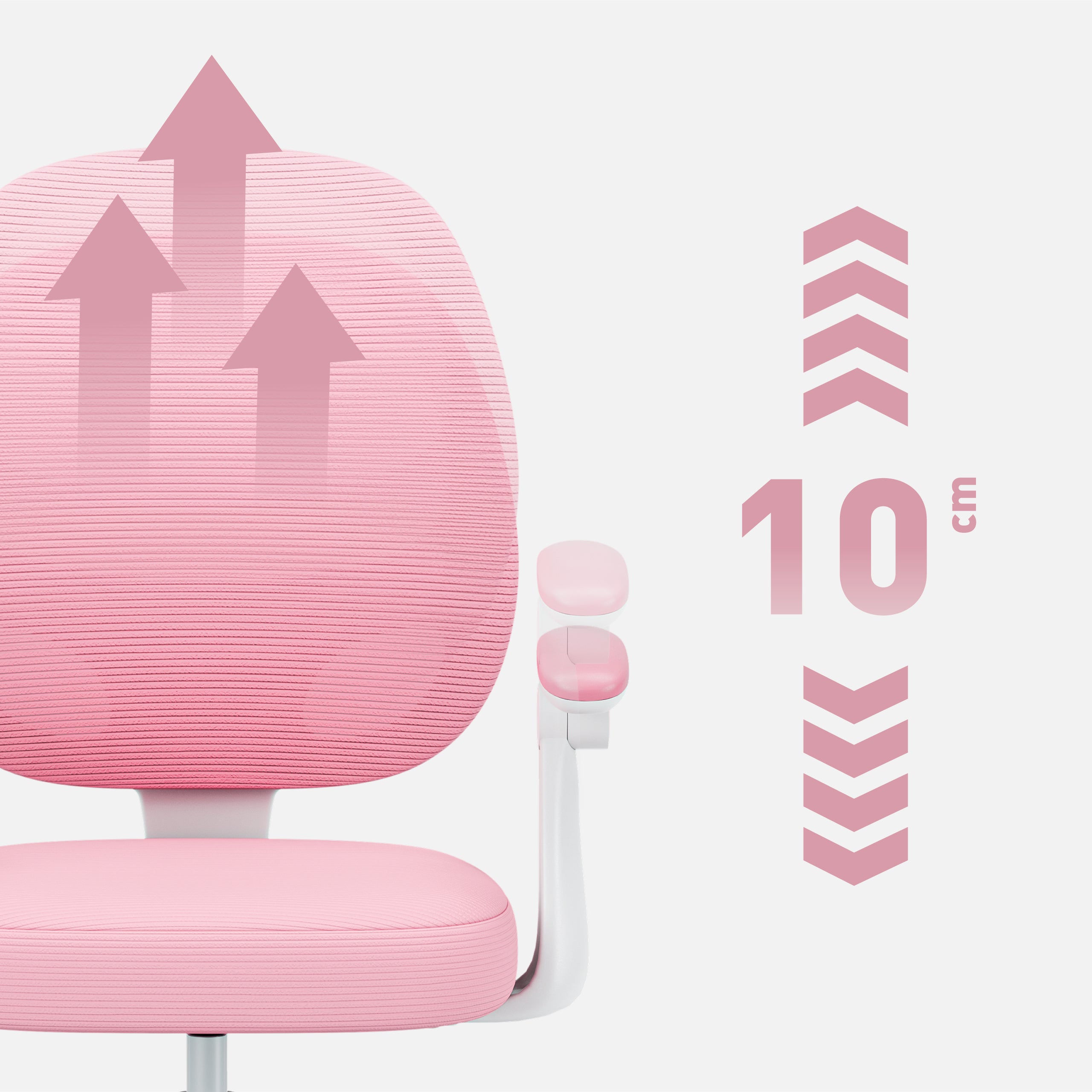 Dětská otočná židle Mark Adler Junior 3.1 Pink