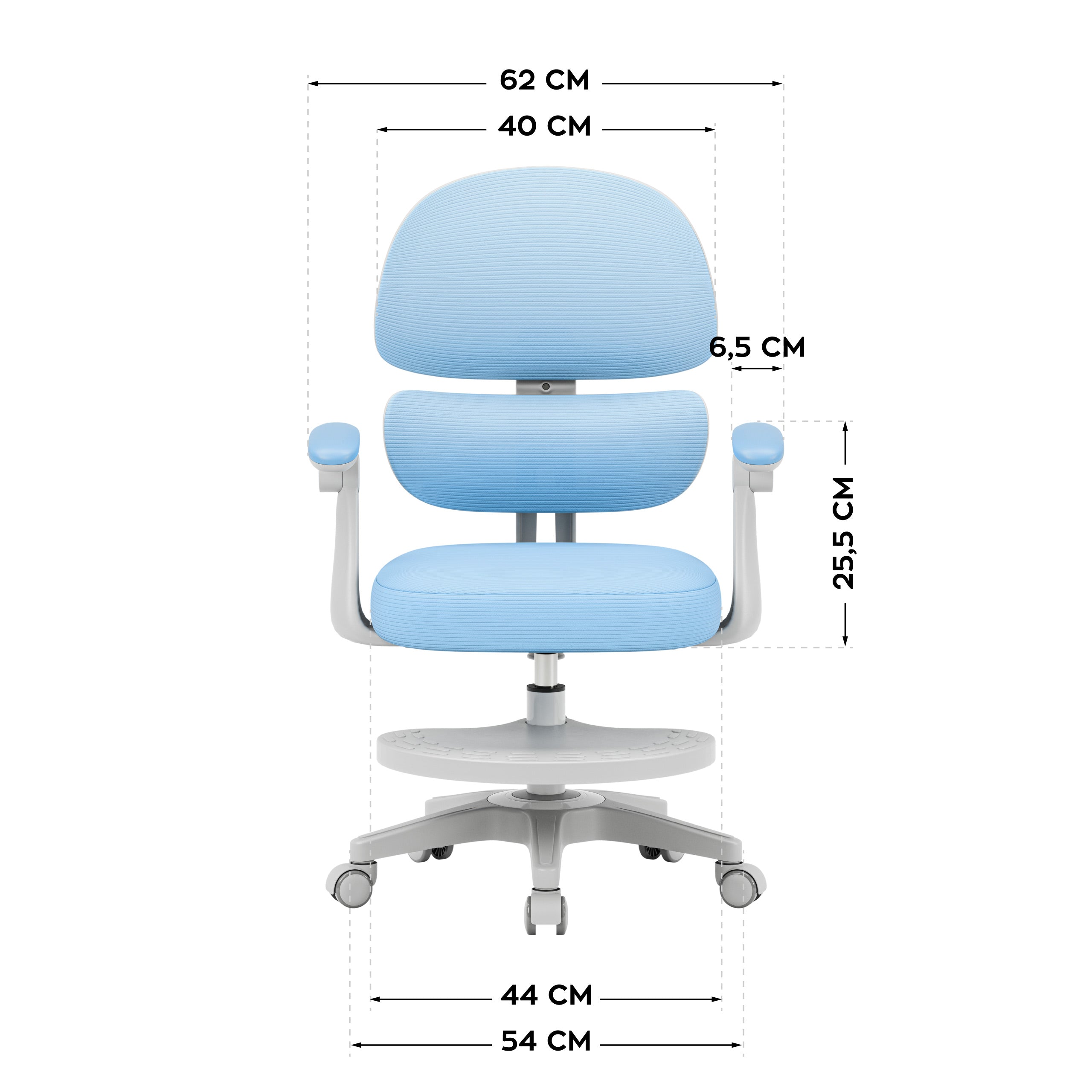 Ergonomické křeslo pro děti Mark Adler Junior 4.4 Blue