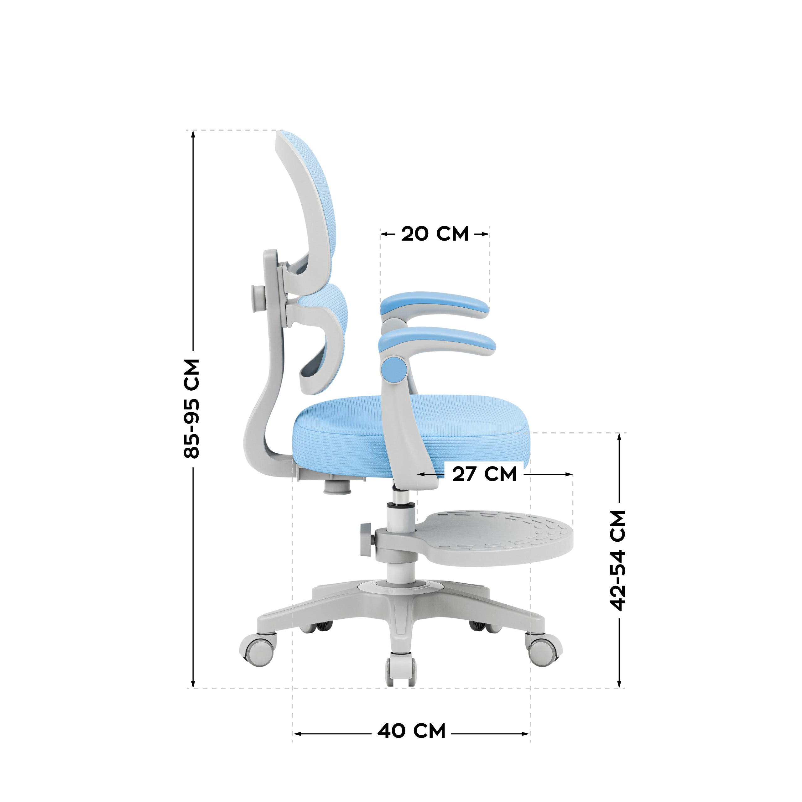 Ergonomické křeslo pro děti Mark Adler Junior 4.4 Blue