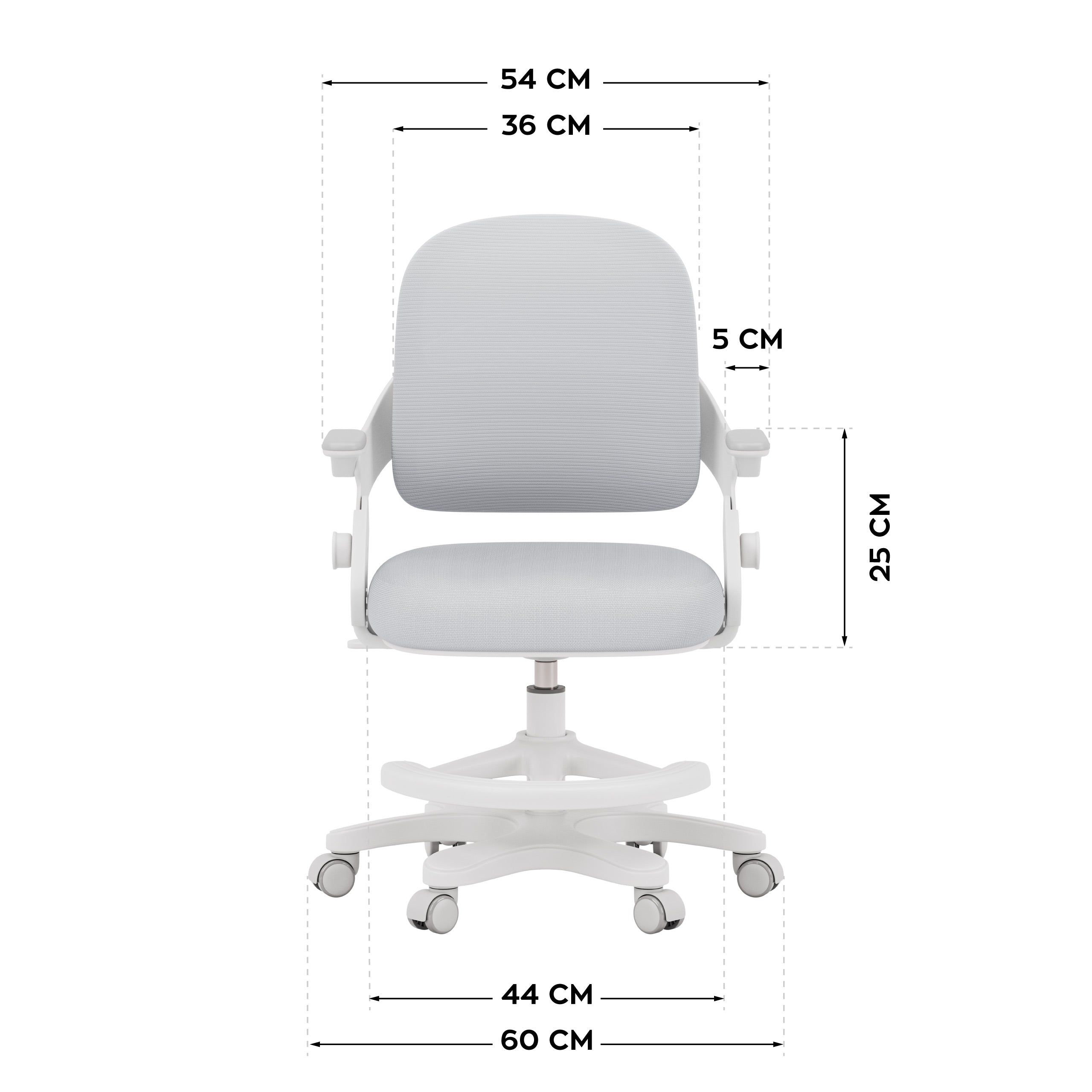 Dětské kancelářské křeslo Mark Adler Junior 4.3 Grey