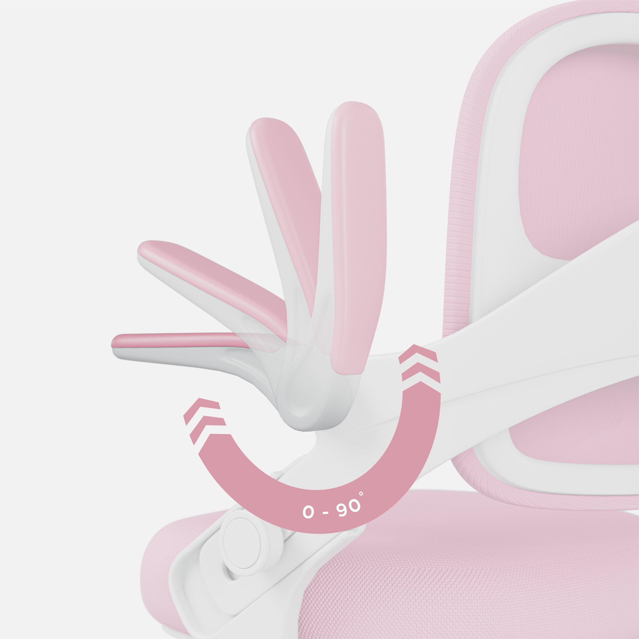 Dětská kancelářská židle Mark Adler Junior 4.3 Pink