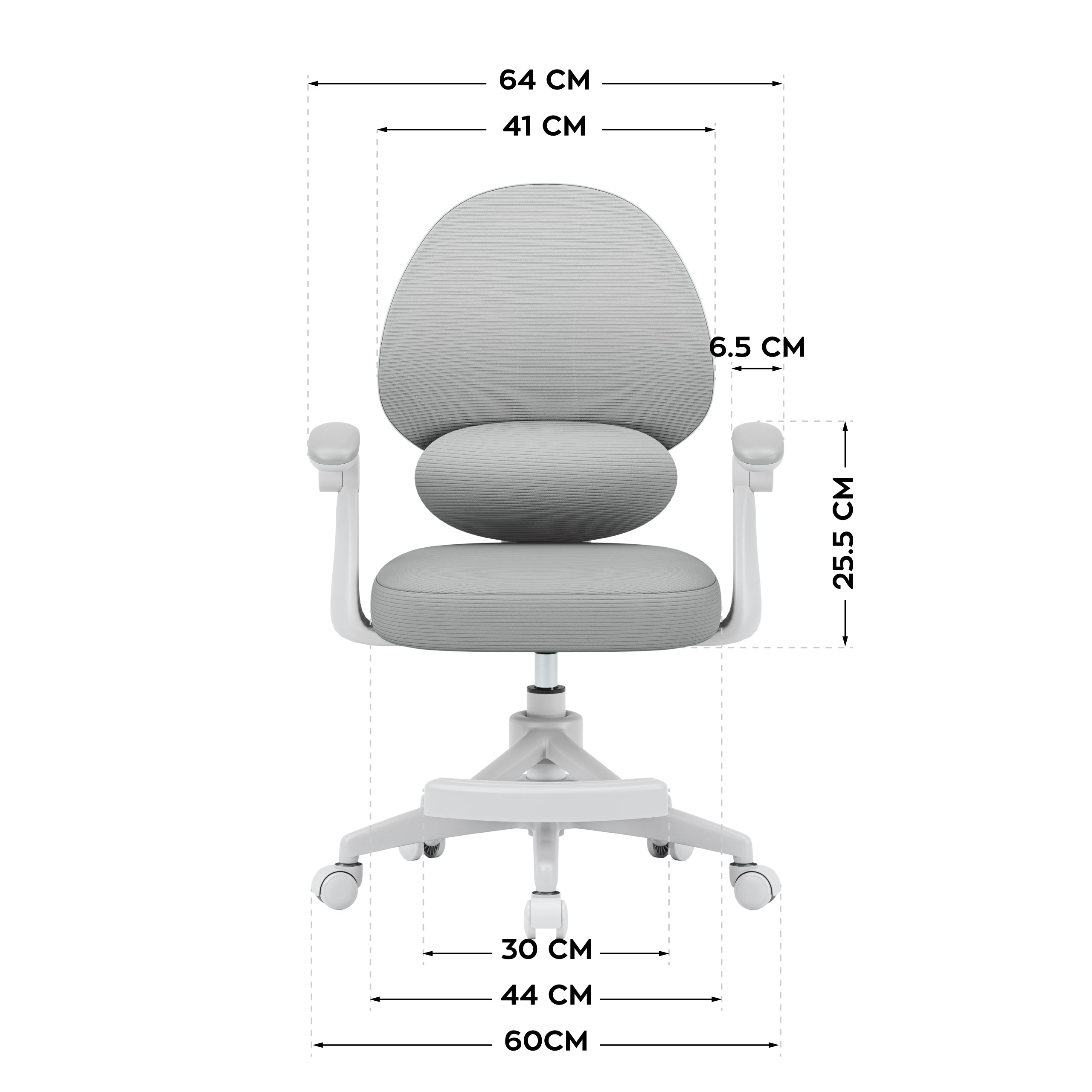 Nastavitelná dětská židle Mark Adler Junior 4.5 Grey