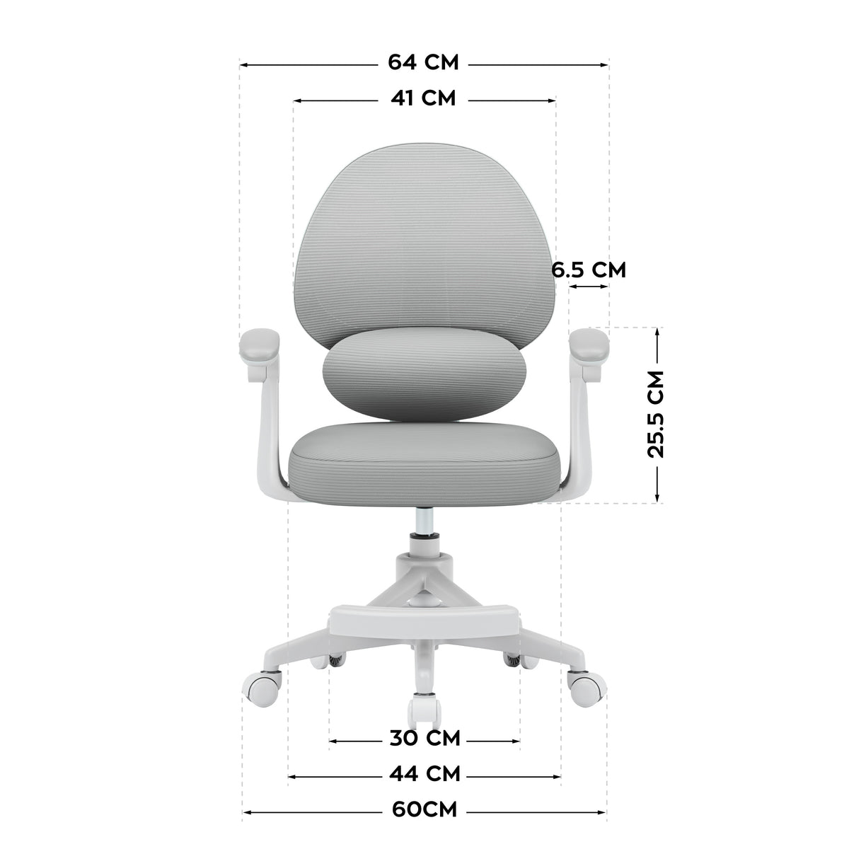 Nastavitelná dětská židle Mark Adler Junior 4.5 Grey