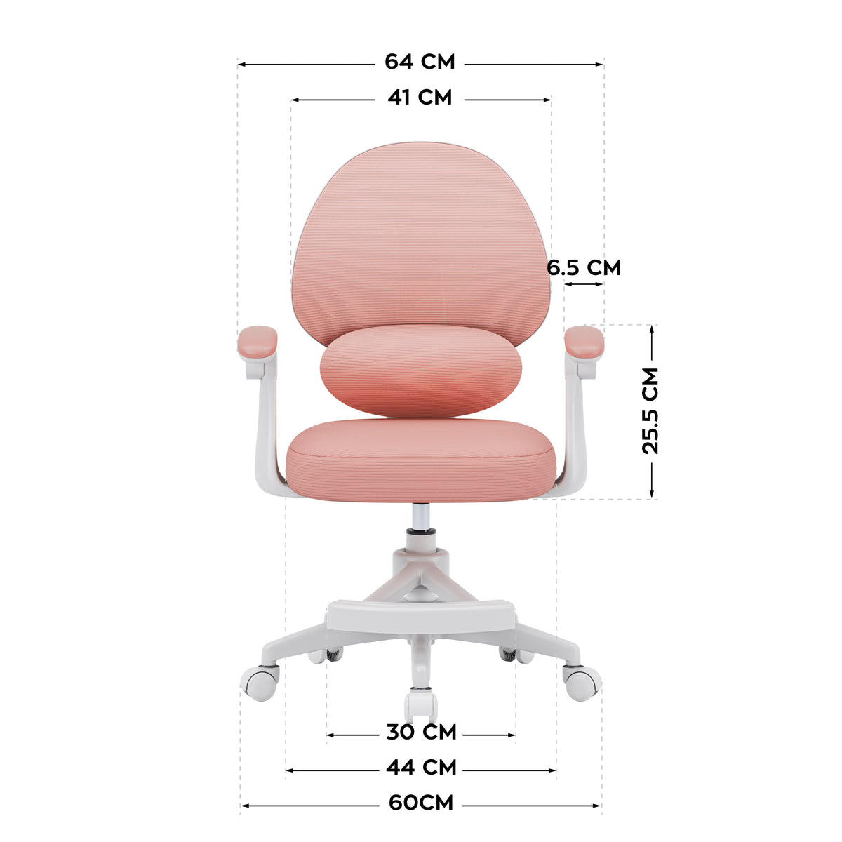 Polohovací židle pro děti Mark Adler Junior 4.5 Pink