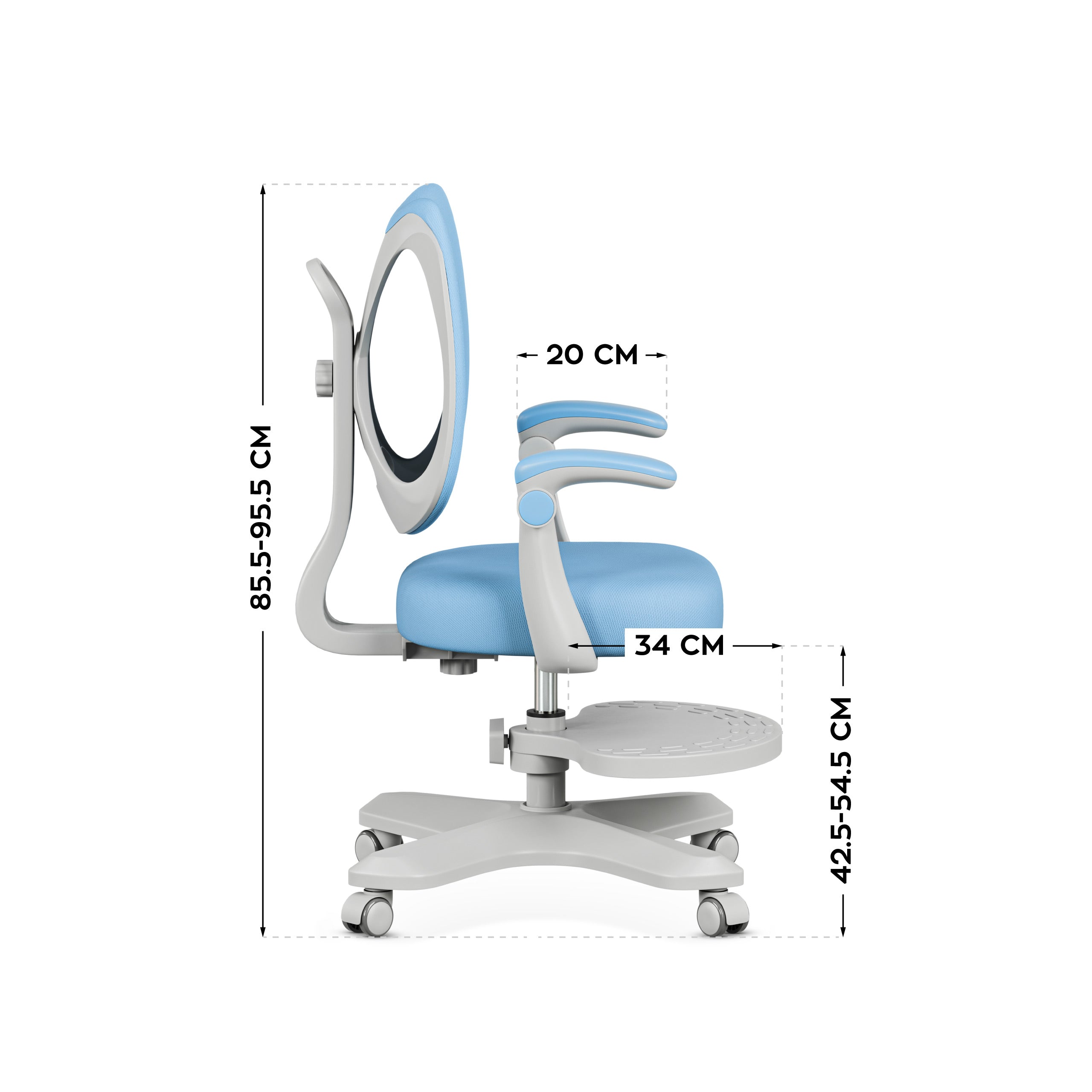 Ergonomická židle pro děti Mark Adler Junior 4.6 Blue