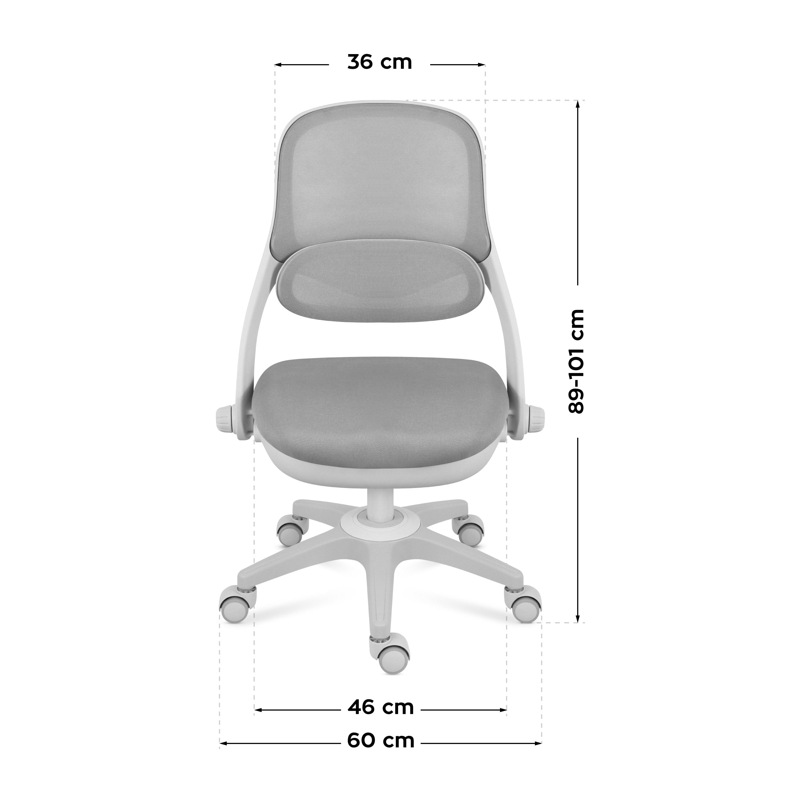 Otočná židle pro děti Mark Adler Junior 4.7 Grey