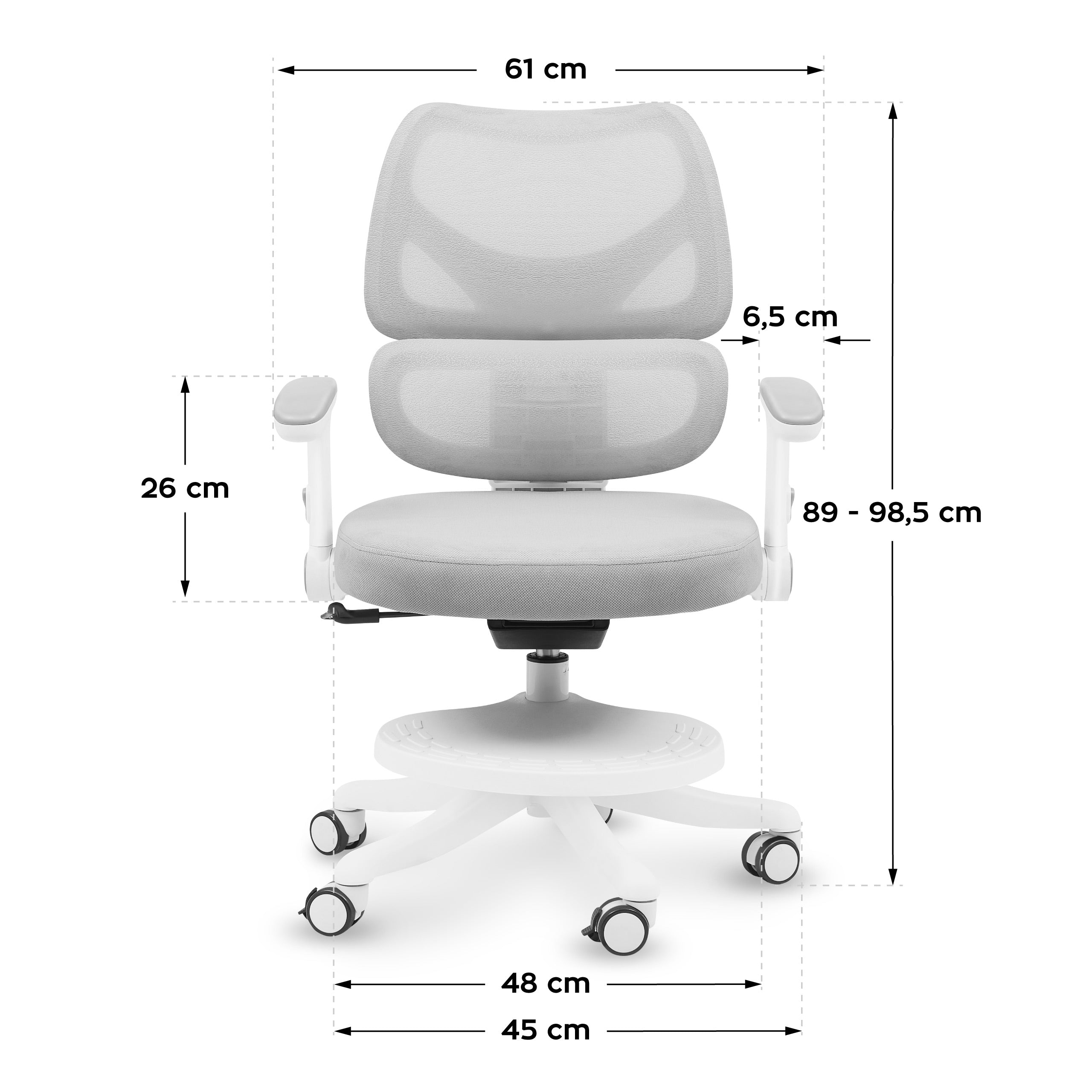Otočná židle Mark Adler Junior 5.3 Grey
