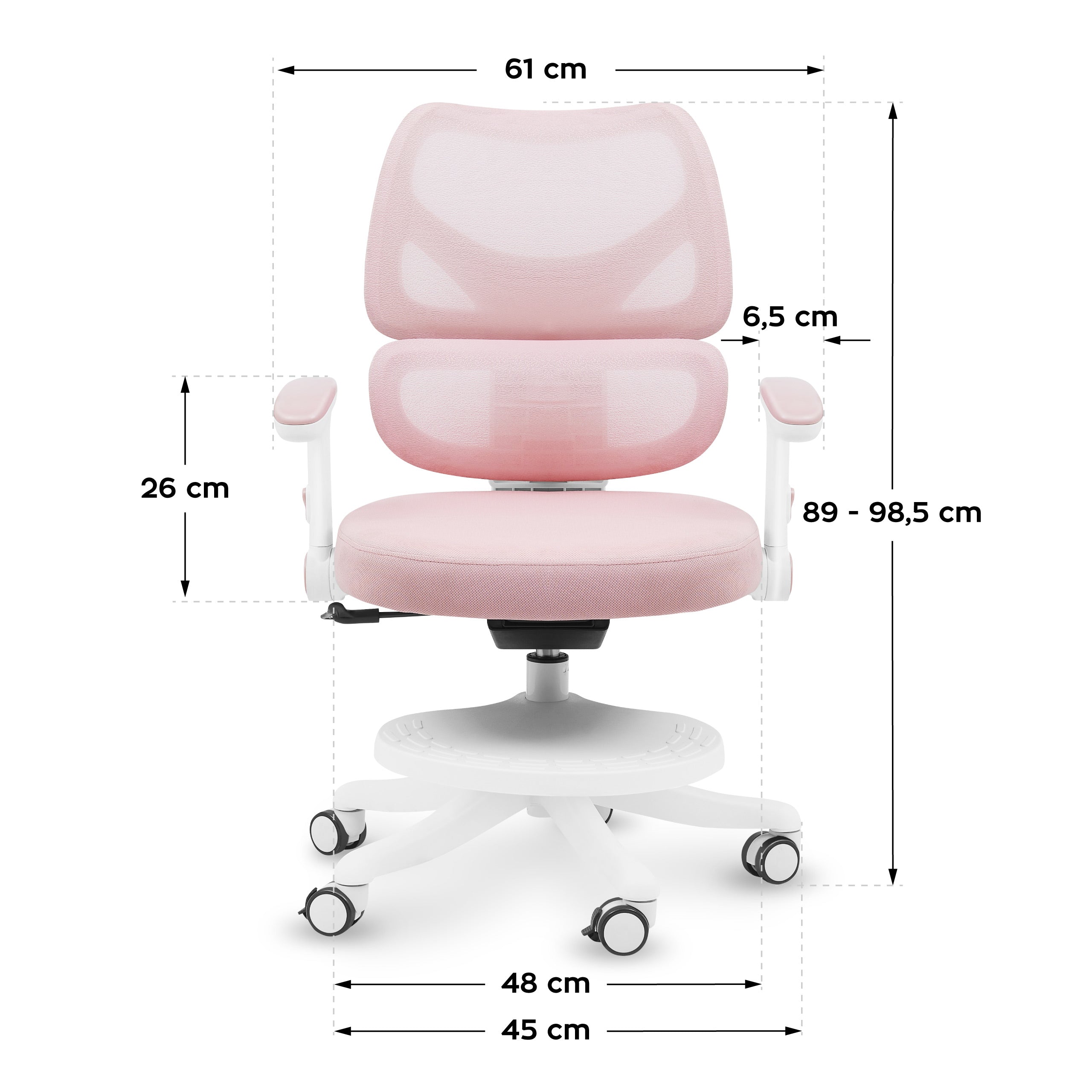 Otočná židle Mark Adler Junior 5.3 Pink