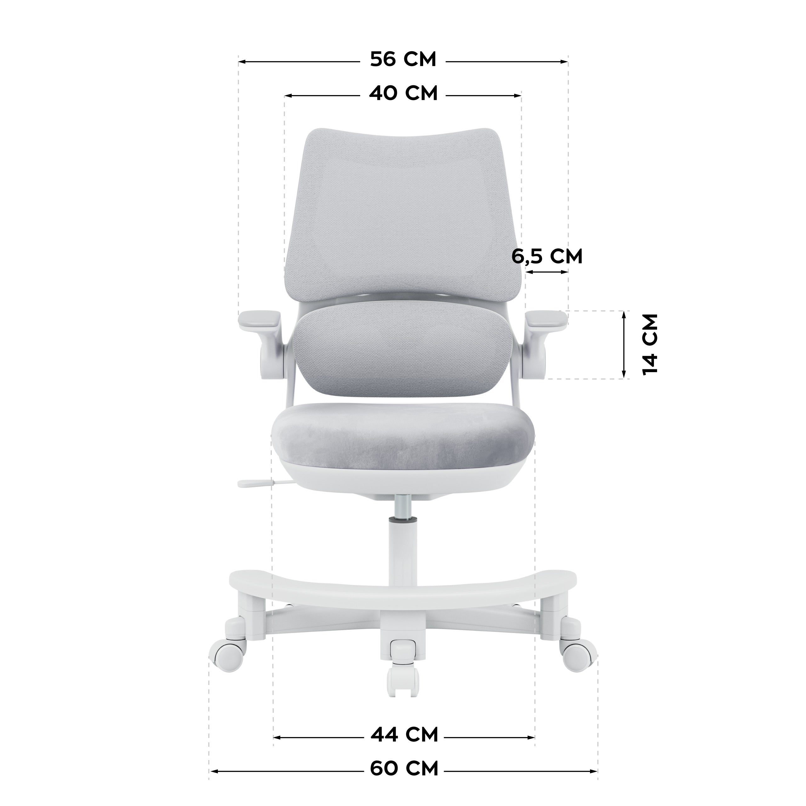 Dětské kancelářské křeslo Mark Adler Junior 5.7 Grey