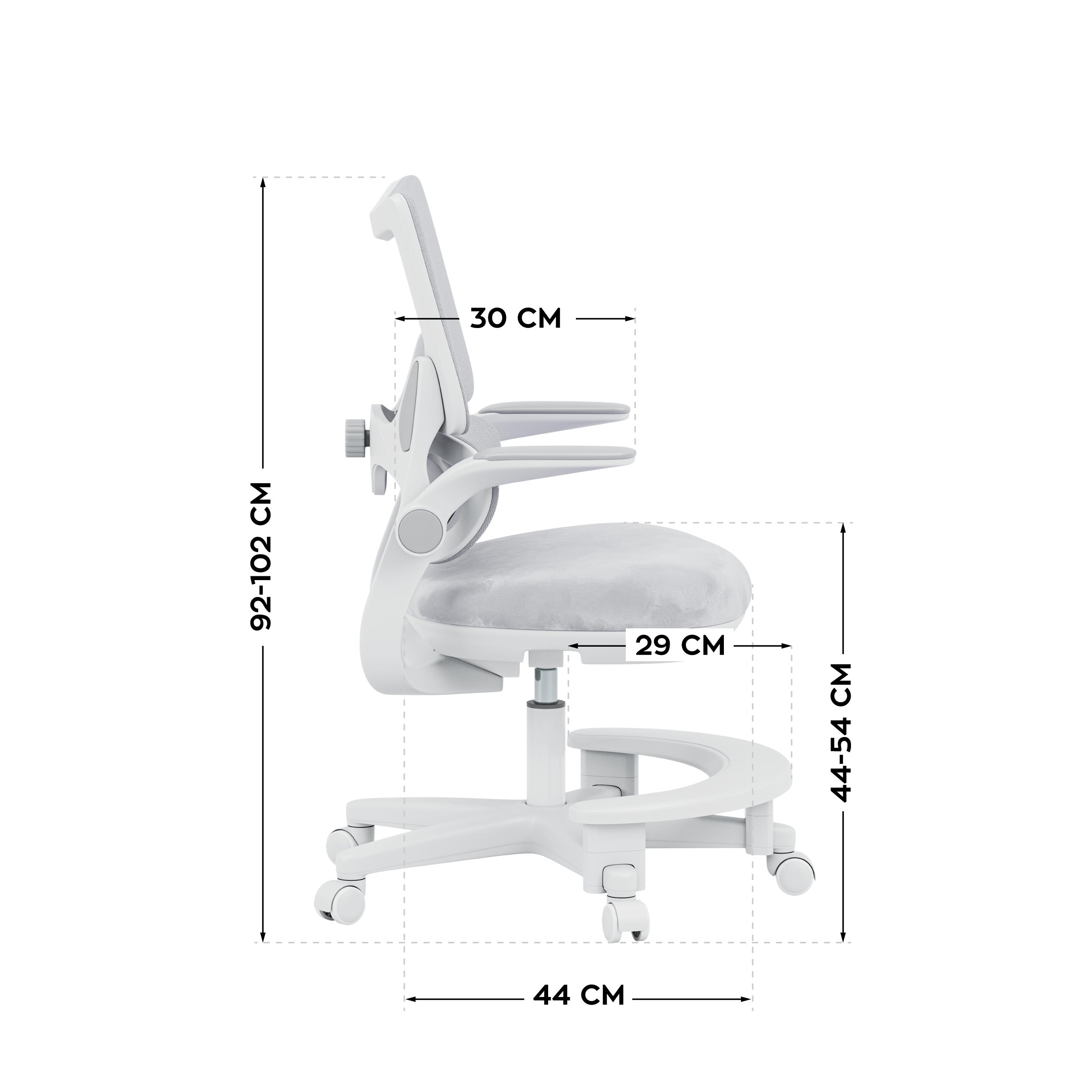Dětské kancelářské křeslo Mark Adler Junior 5.7 Grey