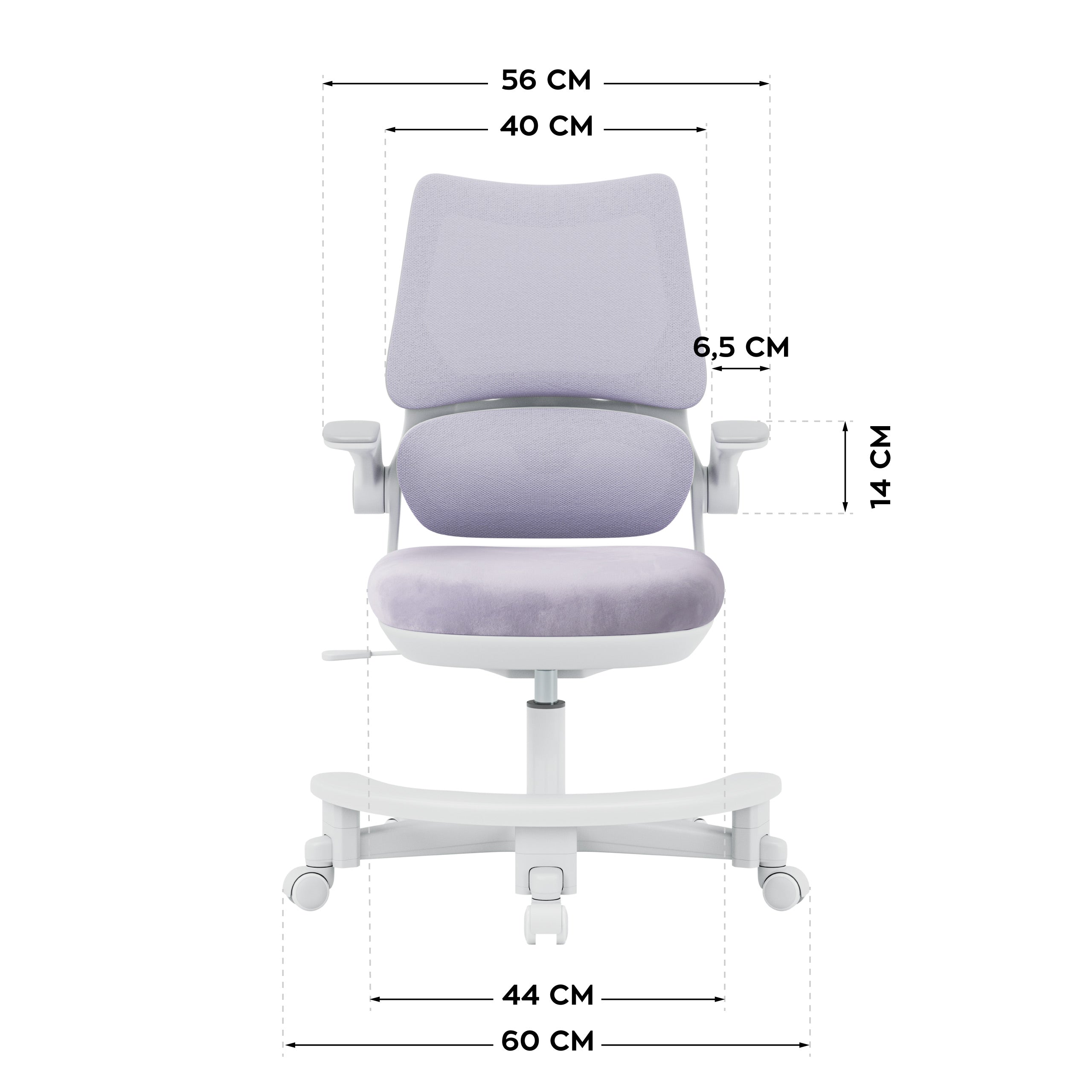 Dětské kancelářské křeslo Mark Adler Junior 5.7 Purple