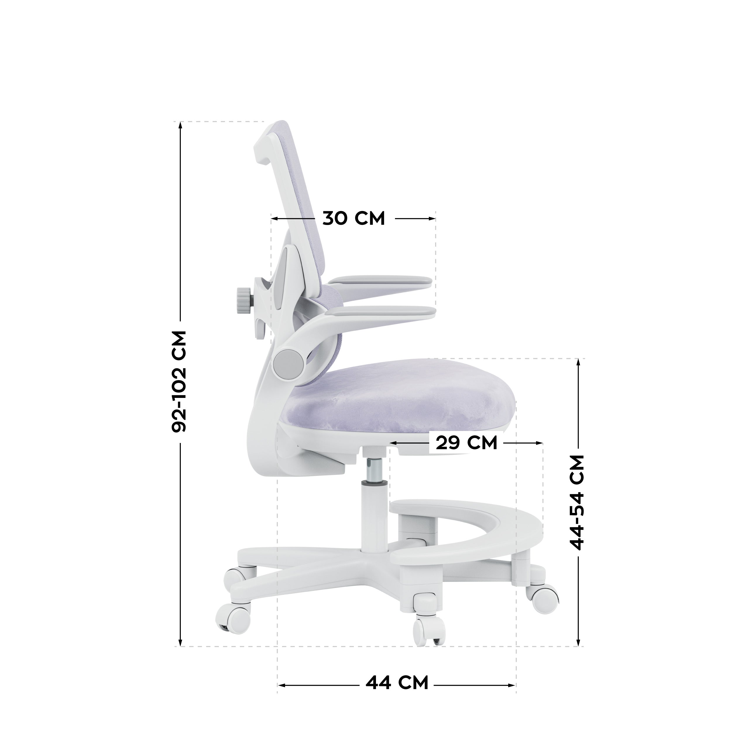 Dětské kancelářské křeslo Mark Adler Junior 5.7 Purple