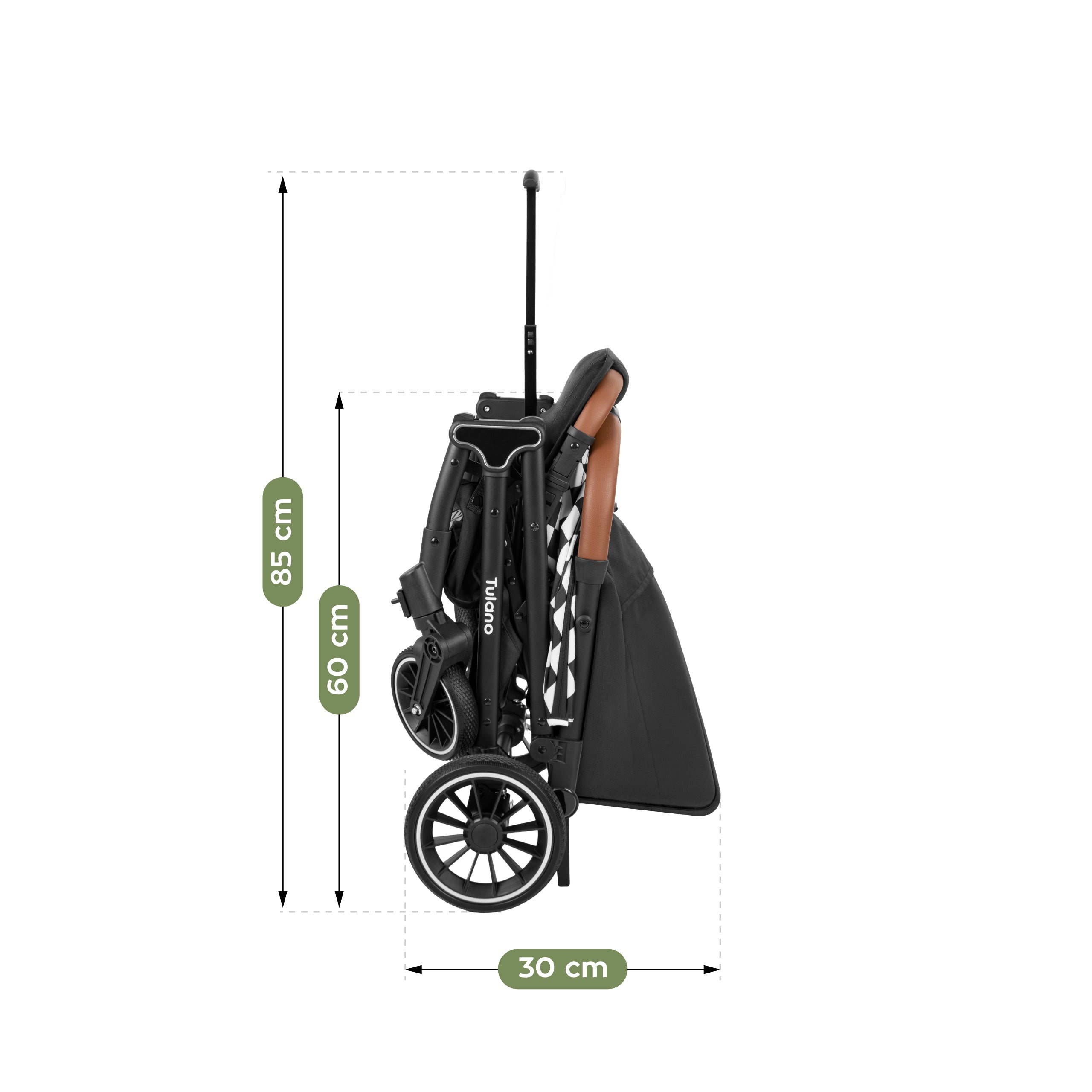 Kočárek Tulano Lagos 35 Black