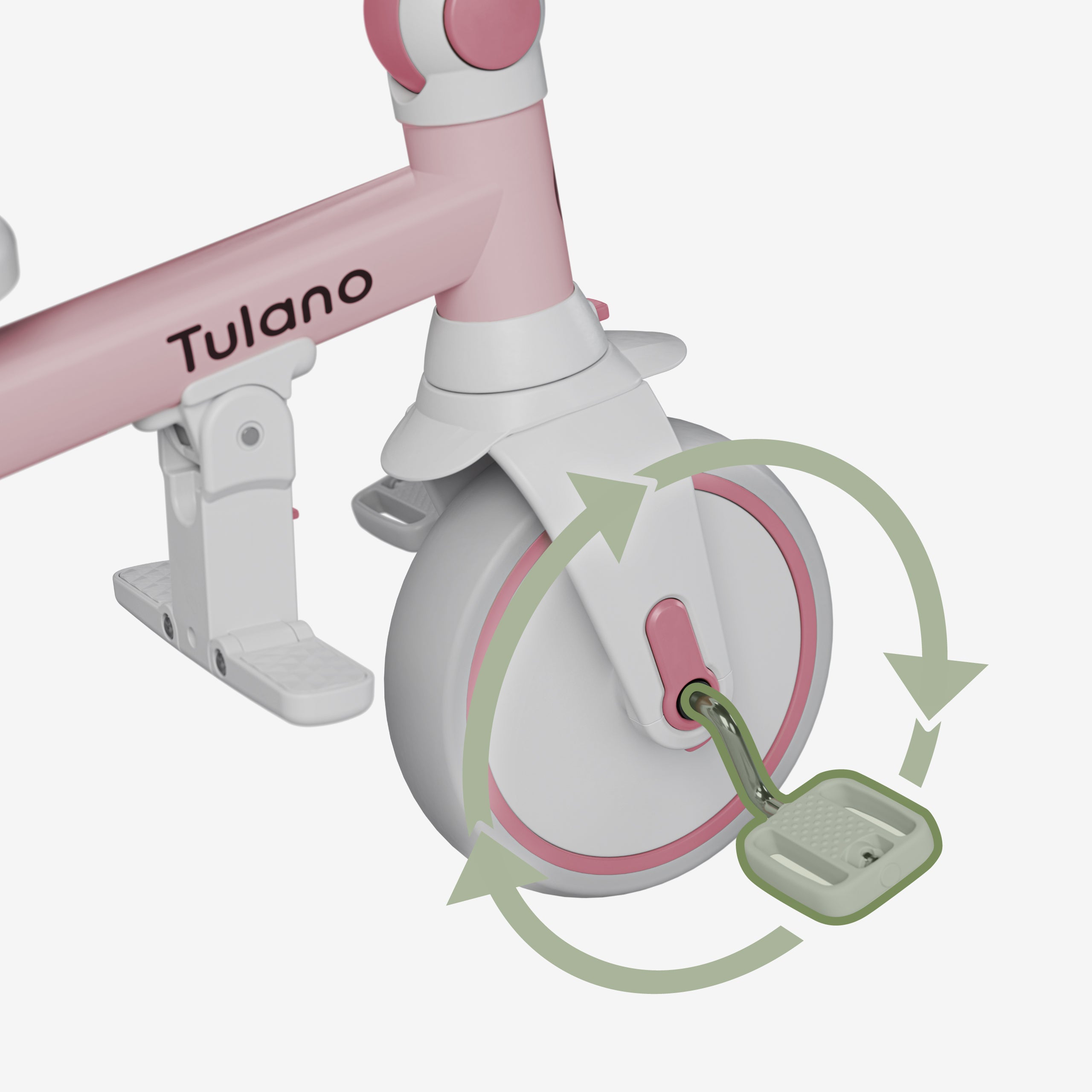 Tříkolka Tulano 4v1 Noah 35 Pink