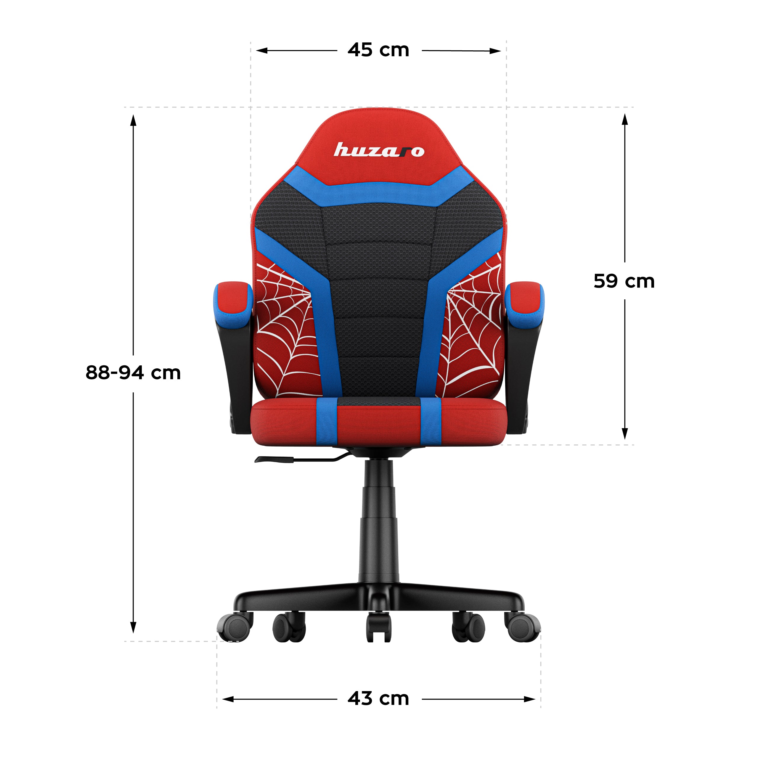 Dětské herní křeslo Huzaro Ranger 1.0 Spider Mesh