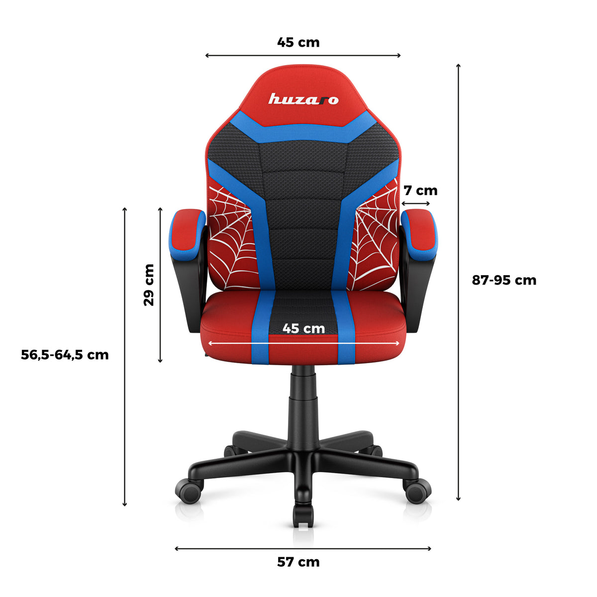 Dětské herní křeslo Huzaro Ranger 1.0 Spider Mesh