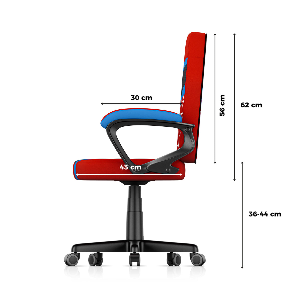 Dětské herní křeslo Huzaro Ranger 1.0 Spider Mesh