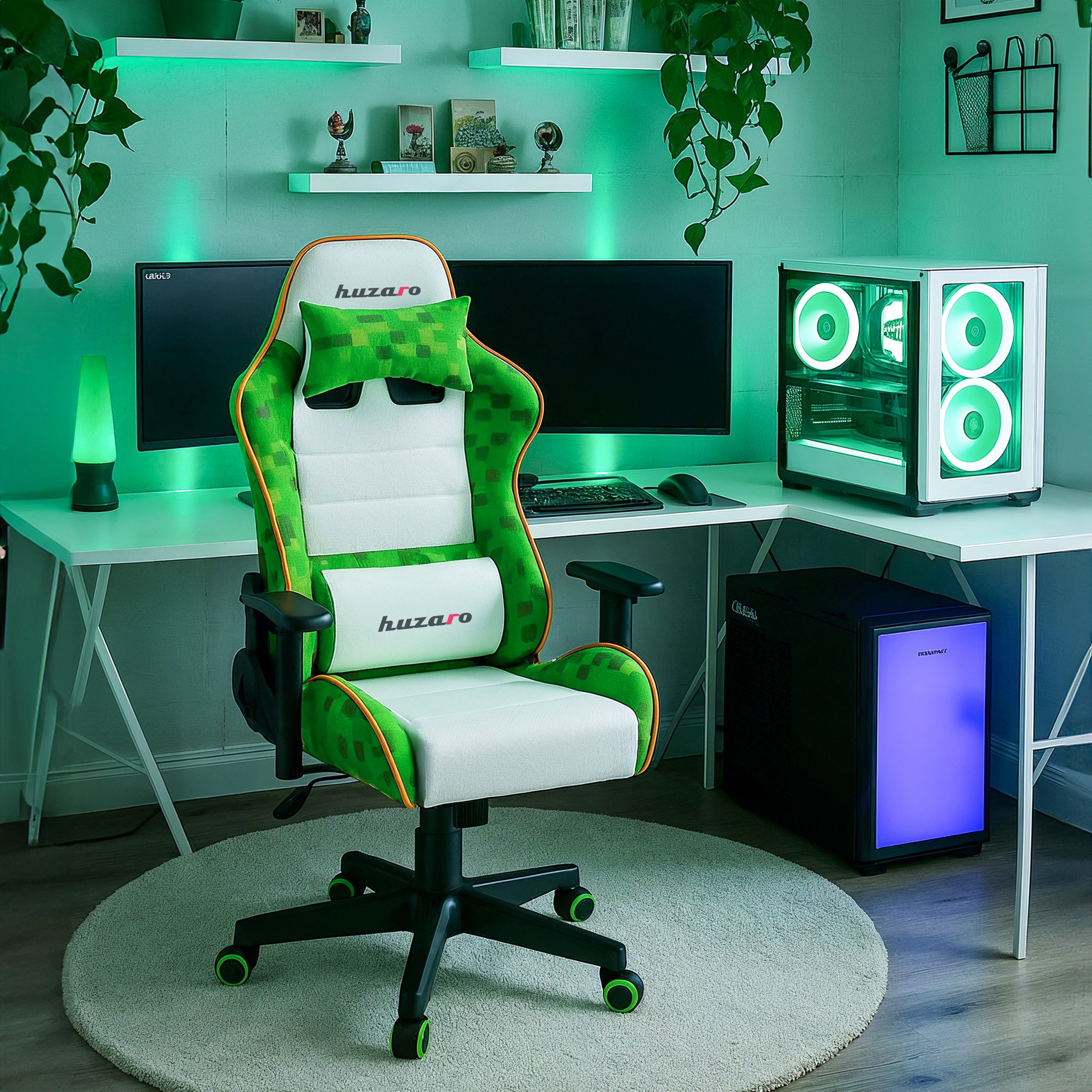 Herní židle pro děti Huzaro Ranger 6.0 Pixel White