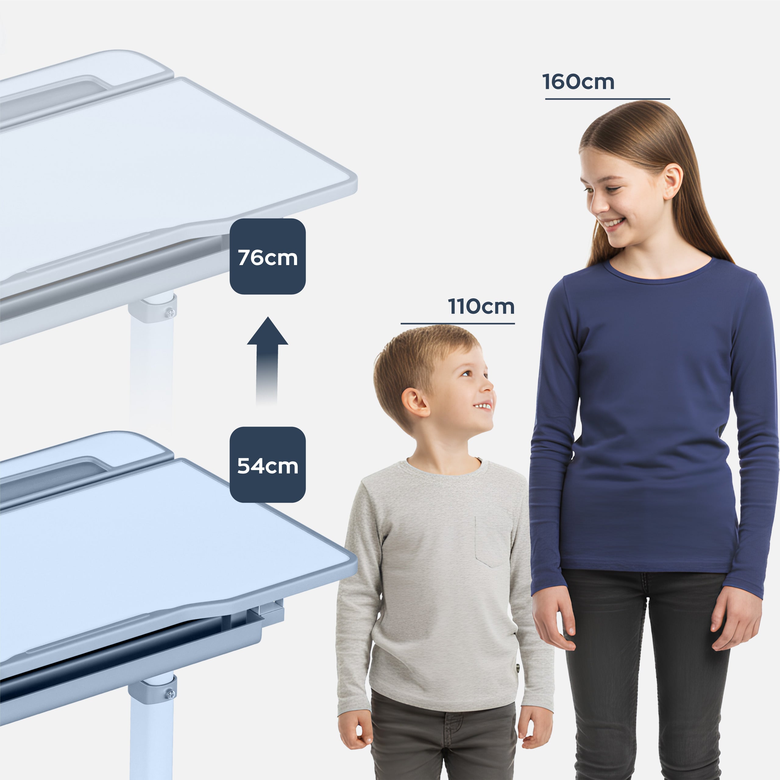 Ergonomický stůl pro děti Mark Adler Study 3.0 66 cm