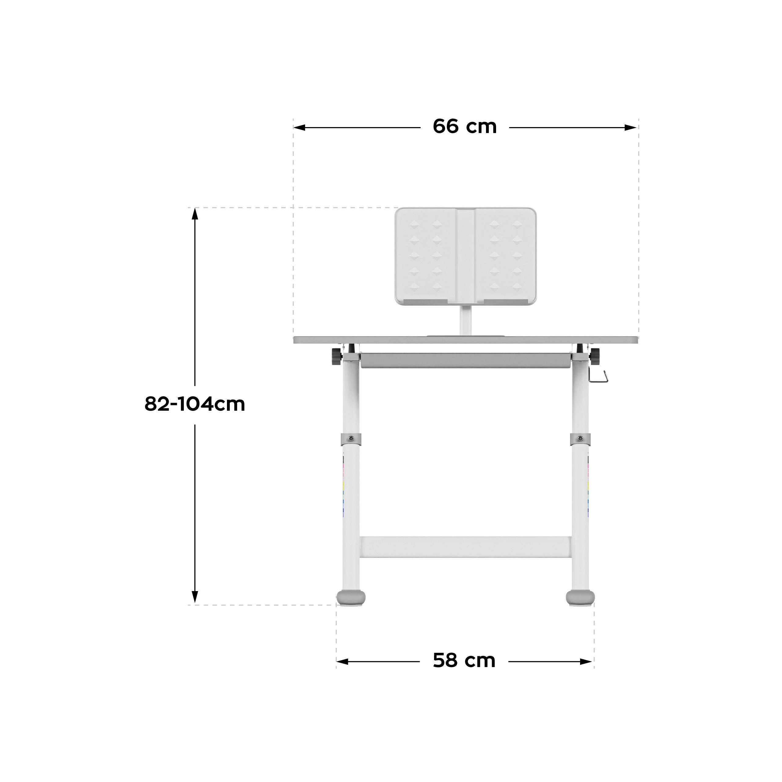 Ergonomický stůl pro děti Mark Adler Study 3.0 66 cm
