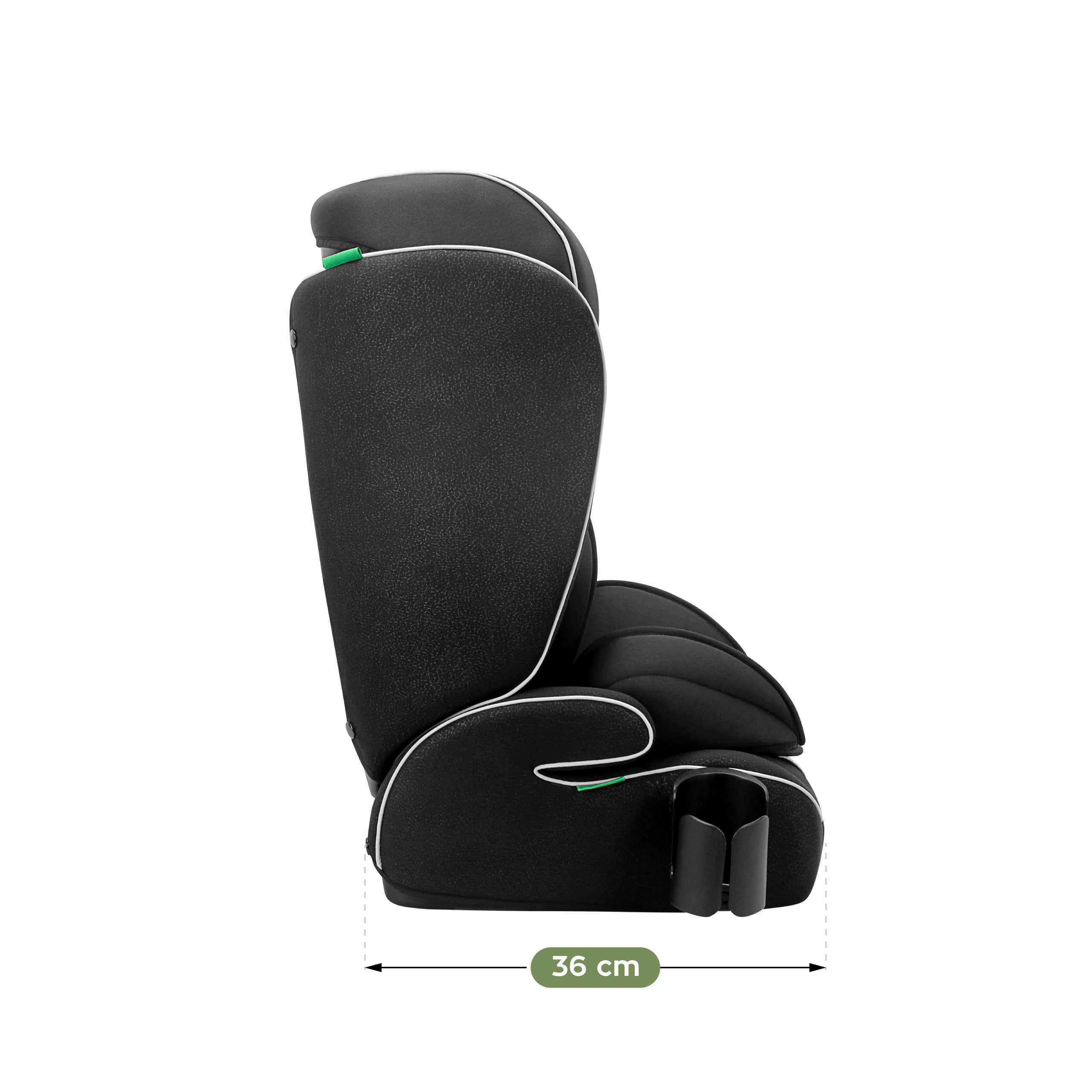 Autosedačka Tulano Zooma 25 Black 76 -150cm I-Size