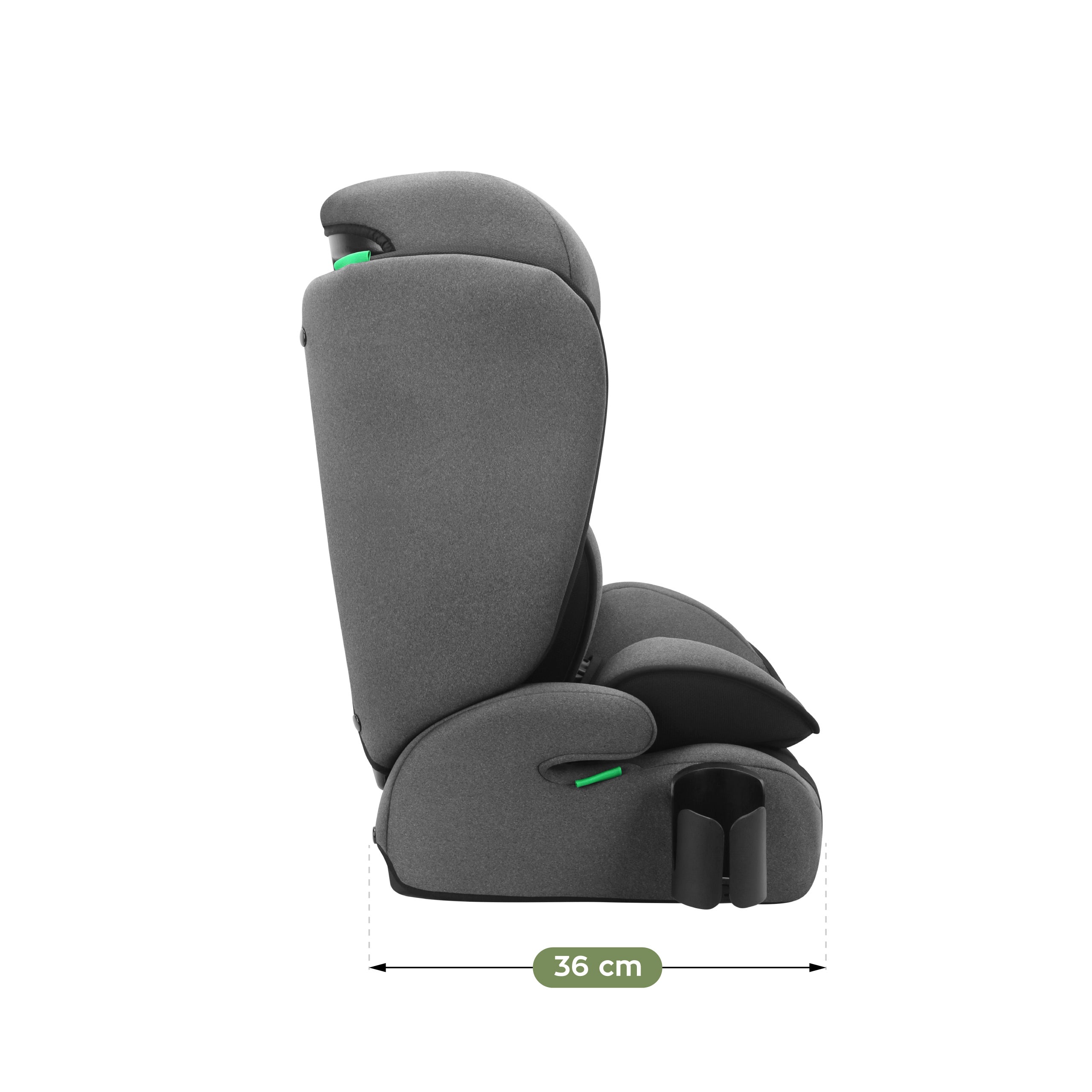 Autosedačka Tulano Zooma 25 Grey - Black 76 -150cm I-Size